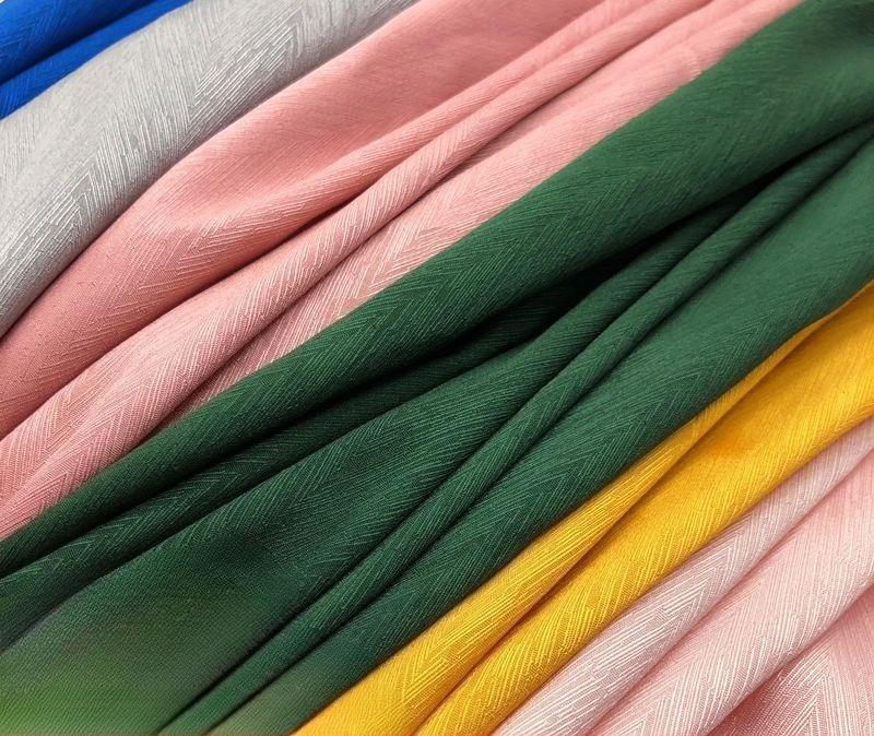 Dark Patterned Twill Vintage Jacquard Satin Fabric Suitable for Wedding Dresses Formal Gowns and Designer Clothing Fabrics