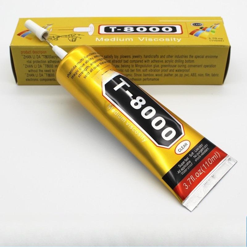 1PC Genuine T8000 Glue, Mobile Phone Screen Frame Warping Screen Repair, Drill Repair Plastic Sealant