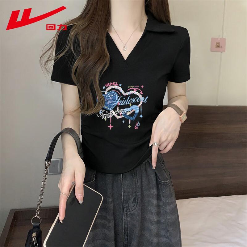 Warrior Women s Polo Collar Short Sleeve T-Shirt XL