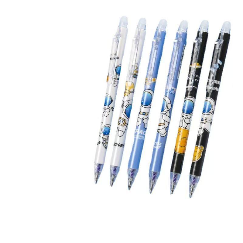 Creative Cartoon Thermosensitive Erasable Pen - 0.5mm Crystal Blue Moresafe Neutral Pen for Students