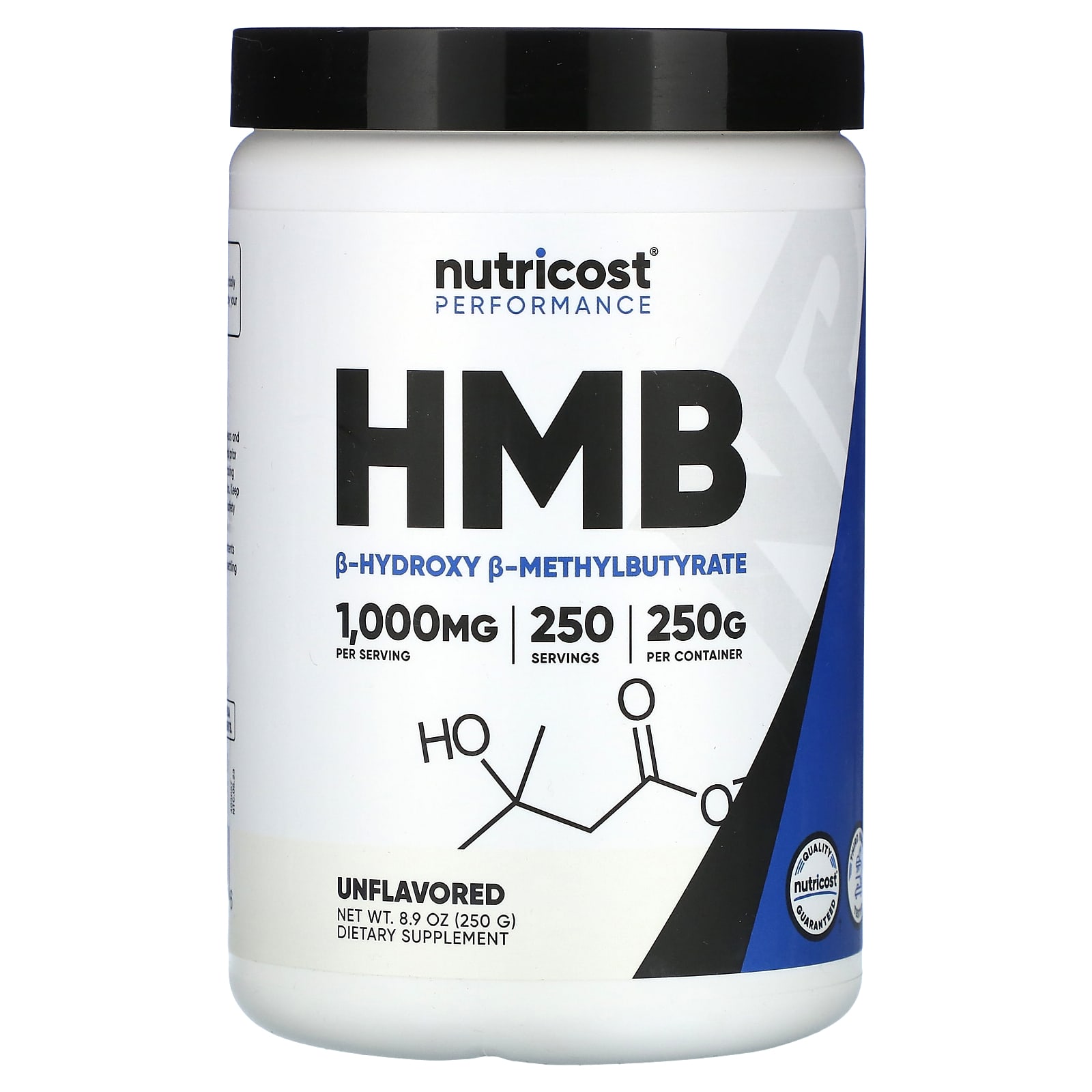

Nutricost, Performance, HMB, unflavored, 8.9 oz (250 g)