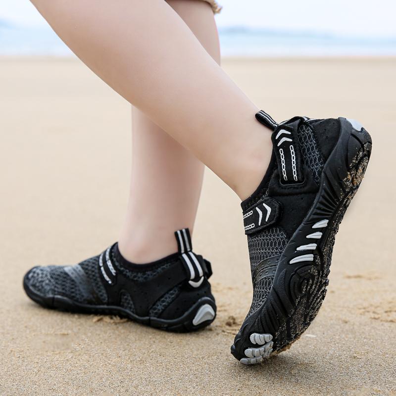 Quick Drying Wading Sneakers for Boys Girls Breathable Kids Swimming Aqua Shoes Anti-slip Lightweight Water Sports Shoes for Surfing Diving Boating
