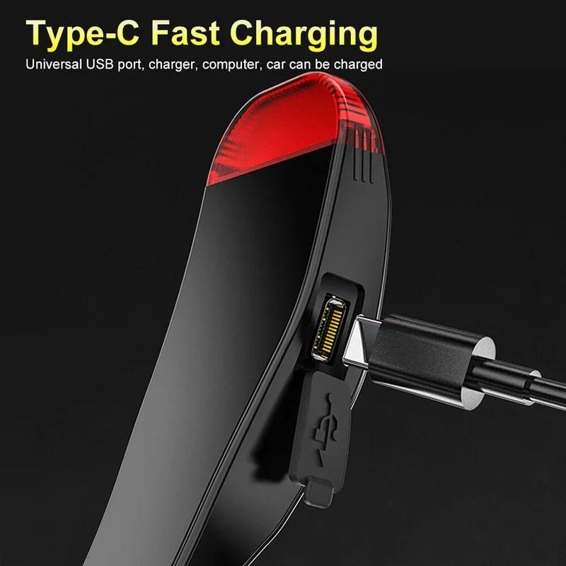 COB Headlamp Rechargeable LED Flashlight Lightweight Waterproof Neck Headlamp for Outdoor Camping Running Illumination