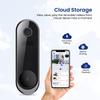 Low-Power WiFi Visual Doorbell Camera with Smart Voice Intercom and Mobile Monitoring