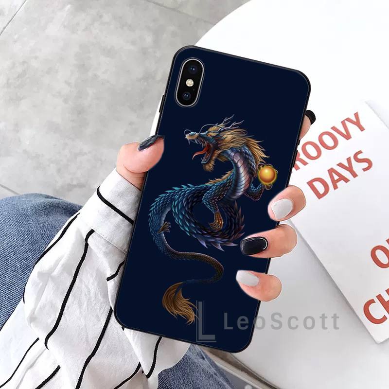 Coole weiche Telefonhülle mit Blumen-, Drachen- und Schlangenmotiv für iPhone 11 12 Pro XS MAX 8 7 6 6S Plus X 5S SE 2020 XR