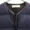 Marni Feather Down Coat 44 Navy System Sleeve Change Women Used