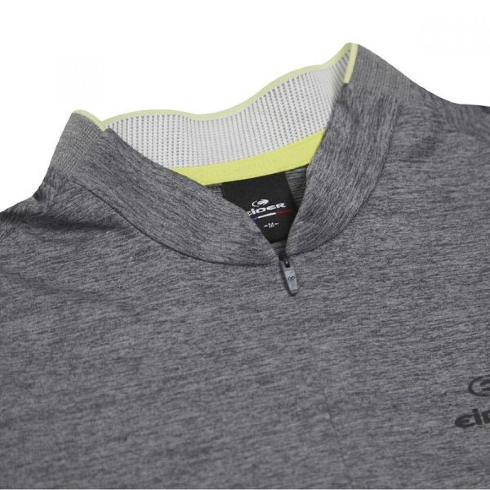 [eider] Women S Dino Ice Neck ShorT Sleeve Zip Up T ShirT Dwm22202c5