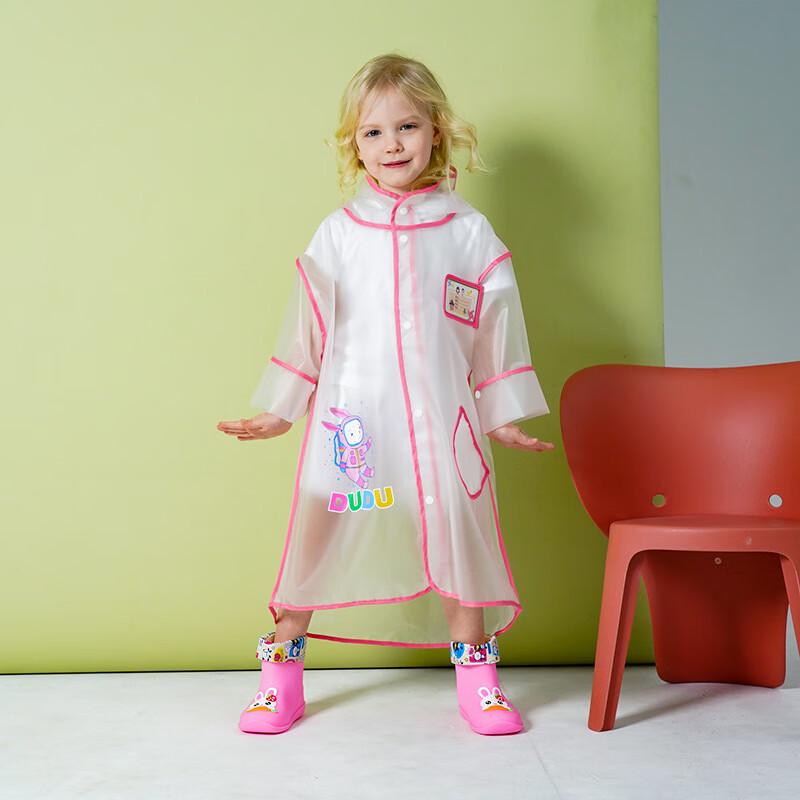 OLOMM Kids Transparent Raincoat