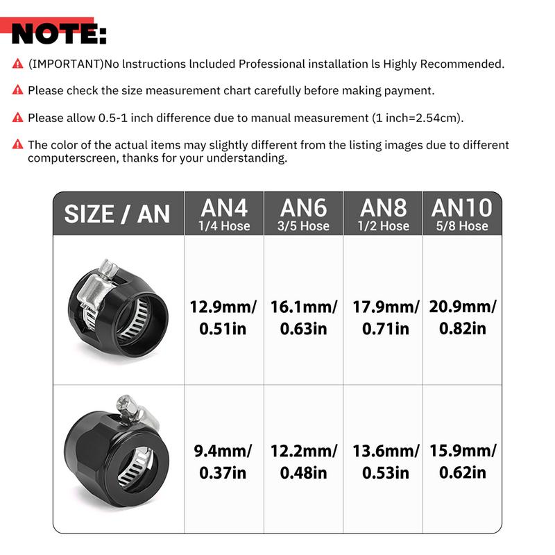 Motorkühlmittelschlauchklemmen Ersatz Kühlerölrohrclip Modifikationszubehör Schlauchanschluss für verbesserte Leistung