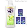 Clear Oil Control Refreshing Shampoo Set