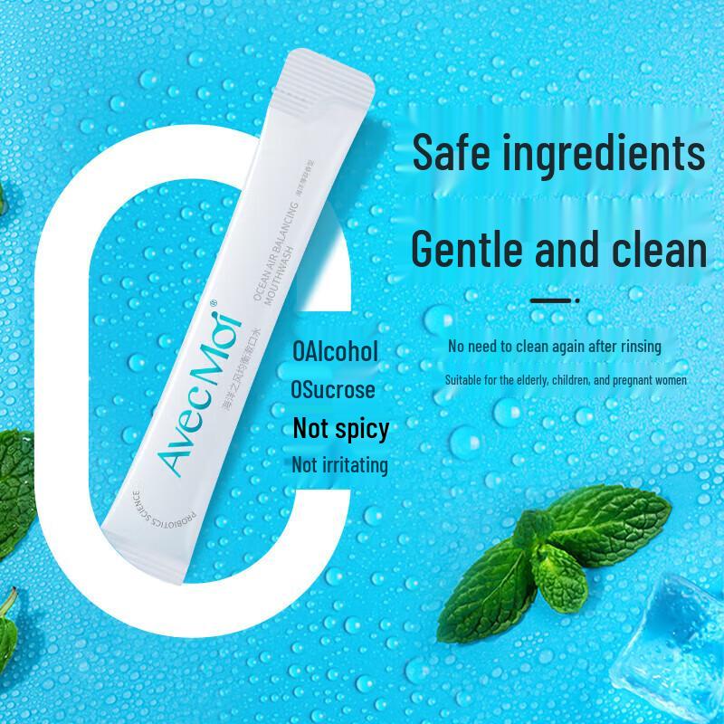 Avec Moi Ocean Wind Balancing Mouthwash