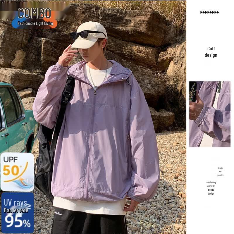 Kangbo Men s Ultra-Thin UV Protection Outdoor Jacket 3XL