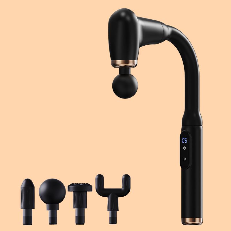 Wireless Massage Gun for Full Body Muscle Relaxation чёрный