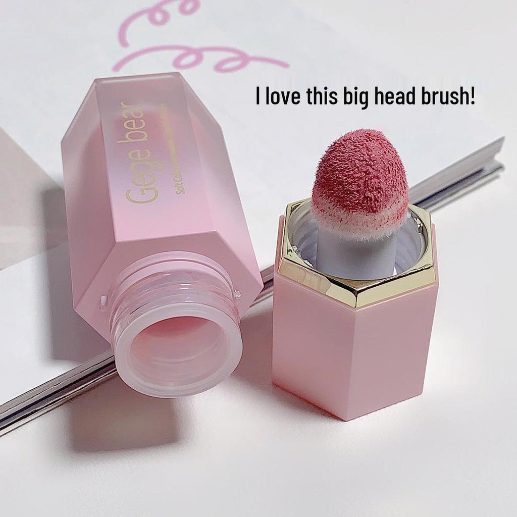 Gegebear Kleiner Bär Weiche Farbe Transluzentes Puder Flüssiger Rouge - Vitalität, Natürlicher Look, Aufhellender Rouge.