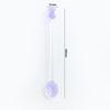 Japanese Style Creative Milk Dessert Teddy Bear Spoon Colorful Transparent Glass Spoon Cute Long Handled Coffee Stirring Spoon