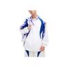 Li Ning Color Block Letter Stand Collar Pullover Sports Loose Sweatshirt Men sweatshirt Off-White Shadow-Purple Blue ATLU035-1