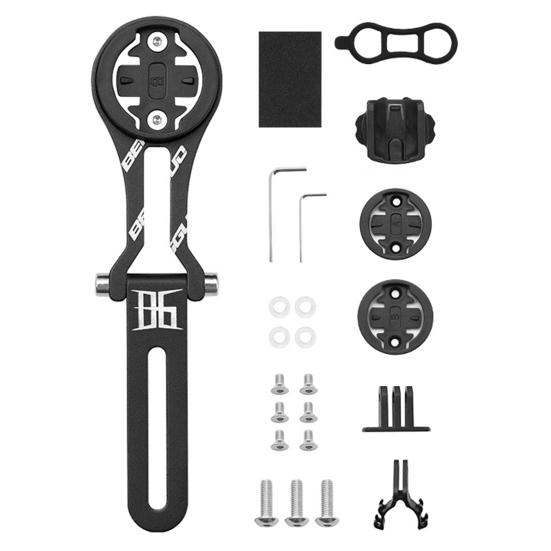 Bike Computer Mount Angle Adjustable Lightweight Heavy Duty Aluminum Alloy Universal Mountain Road Bike Handlebar Computer Holder Cycling Accessories