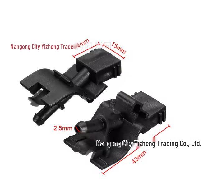 Toyota Car Windshield Washer Connector Spray Nozzle 85381-12300 Compatible