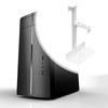CPU Mount Bracket under Desk, Computer Bracket, Wall Host Easy to Install, P