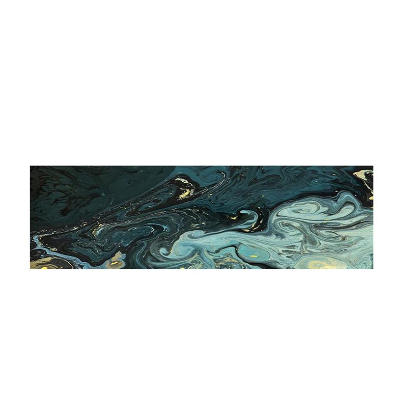 Kitchen Mat Waterproof Pvc Carpet Non-slip Long Strip Leather Rug Oil-proof Home Decoration Marble Floor Mats Alfombra De Cocina