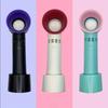 1PC USB Rechargeable Bladeless Handheld Fan, Portable Mini Desktop Fan, with Three Speeds, Suitable for Travel, Officeroom Use.