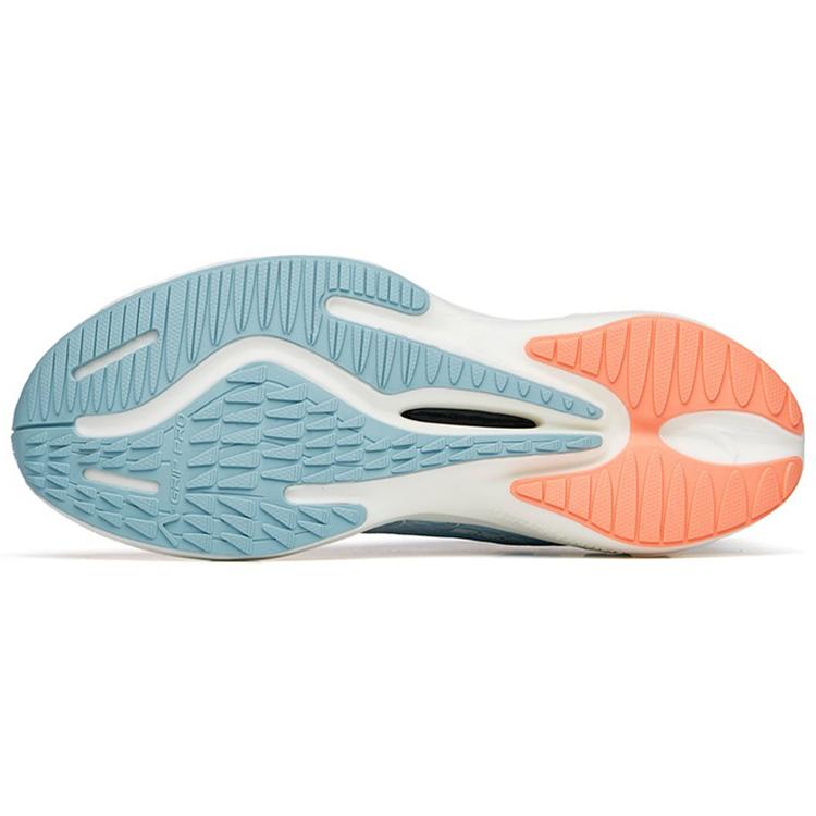 New Anta Antelope Run 2 Cushioning Anti-Slip And Wear-Resistant Low-Top Running Shoes Women's White Blue Teal 122225585-6