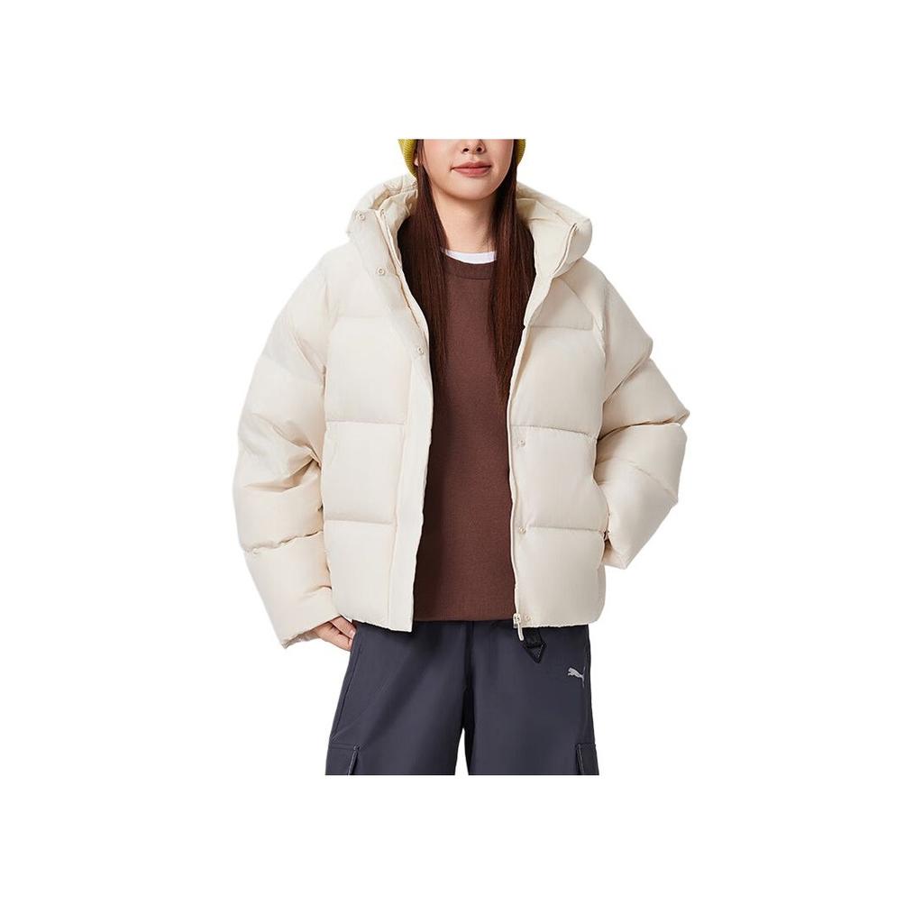 Puma Warm Hooded Zipper Long Sleeve Down Jacket Women Outerwear 684079-87