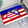1pc Football Team Design Area Rug - Non-Slip, Soft & Cozy Floor Mat for Living Room, Bedroom, Office - Indoor/Outdoor Decorative Carpet
