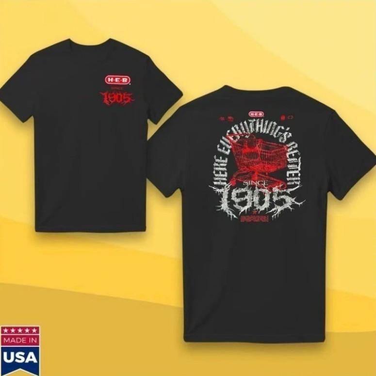 HEB Metal 2025 Two Sided Unisex TShirt Unisex T-Shirt S
