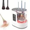 Makeup Brush Cleaner Tool Automatic 3-In-1 Makeup Brush Dryer, Brush Washing Machine, Stand Combination Electric Makeup Brush Cleaner 850Rpm