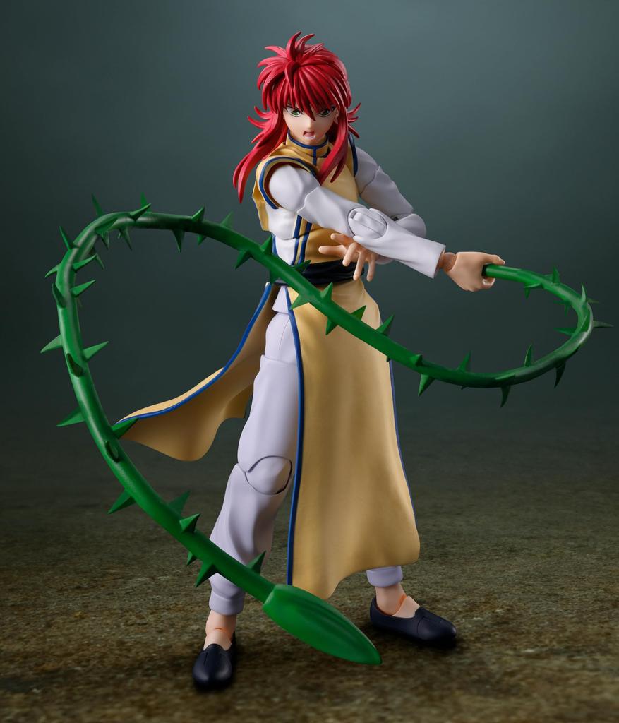 TAMASHII NATIONS Yu Yu Hakusho Kurama 150mm PVC ABS Painted Action Figure S.H.Figuarts Approx. &