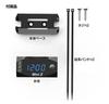 Motorcycle Digital Meter Voltmeter Thermometer Clock 3in1 Waterproof Dustproof Voltmeter