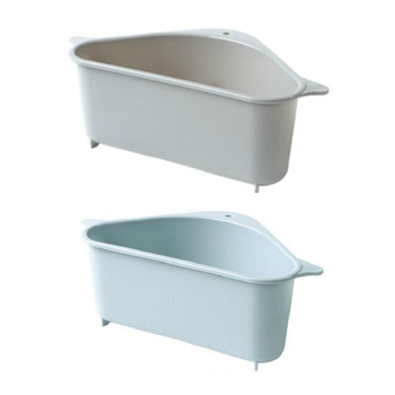 Racks & Holders Kitchen Sink Suction Cup Sponge Holder Draining Shelf Organisation