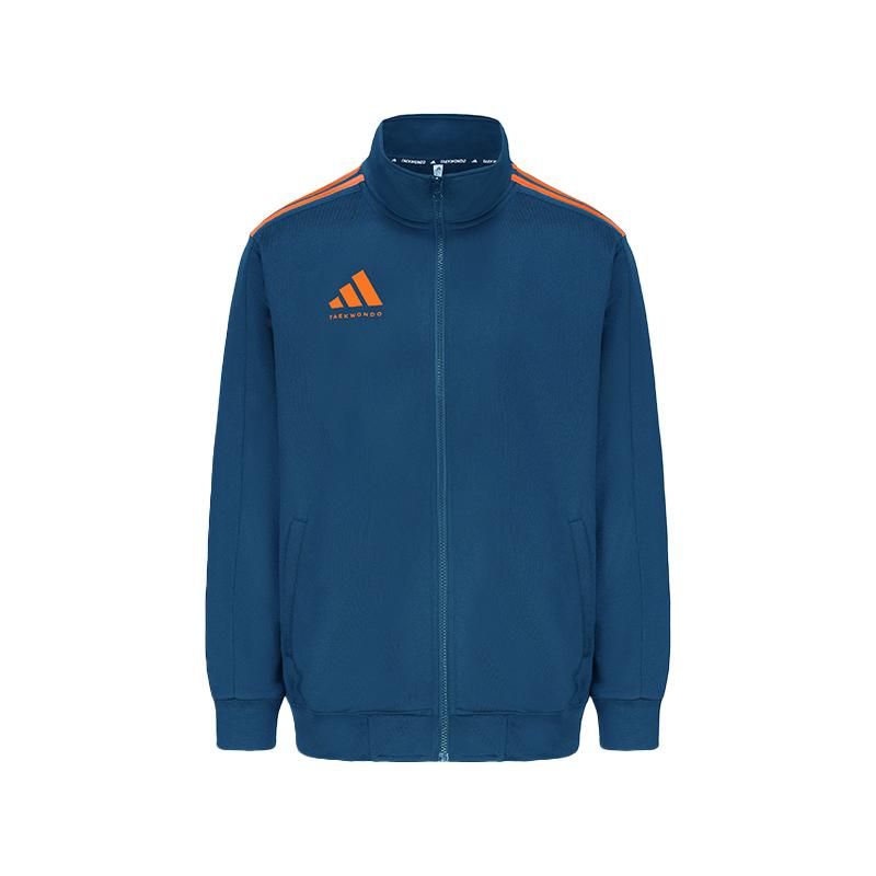 

adidas TR90JT TAEKWONDO Track Jacket Blue Gold Unisex TR90JT-BO M