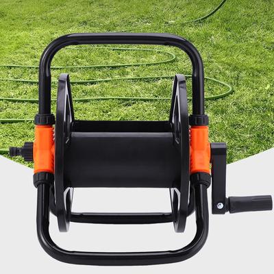 Hose Reels Storage Rack Can Hold 20m Hoses Portable Water Pipe Storage Reel Watering Hose Winding Reel for Outdoor Garden Lawn