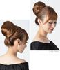 point false everyday partial Black Wig, wig, women's, short, bun, wig, hair, use, wig, extensions, cute, women, 3.
