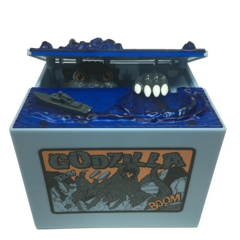 

Годзилла Большая копилка Копилка для детей Коробка для денег Коробка для монет Копилка для взрослых Банки для денег Коробки для денег Домашний декор With box