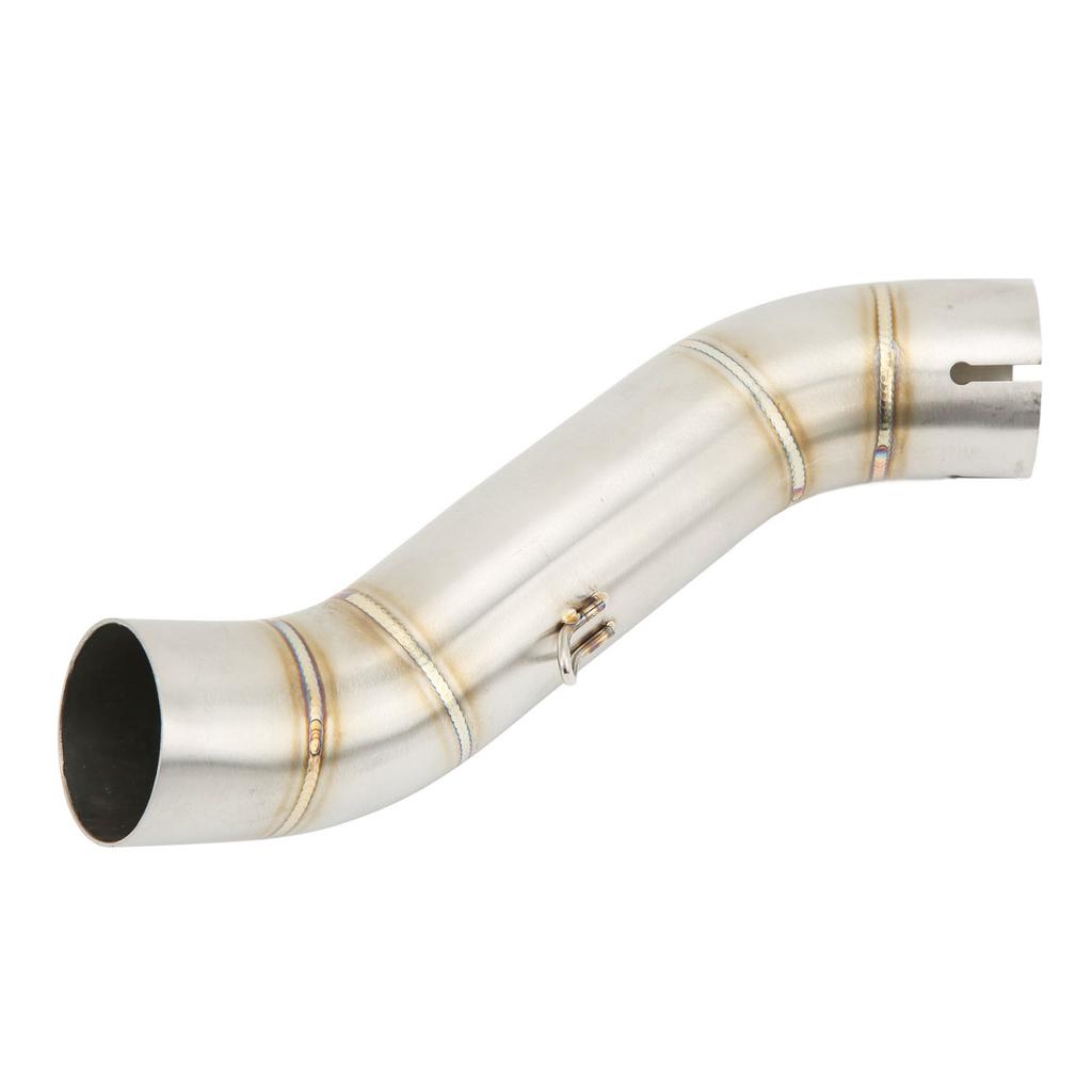 Motorcycle Exhaust Middle Pipe Stainless Steel Mid Link Connection Tube for CBR500R CBR400R CB500F CB500X CB400X CB400R