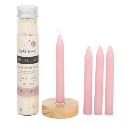 Something Different Set de baño ritual de hierbas Self Love One Size color rosa