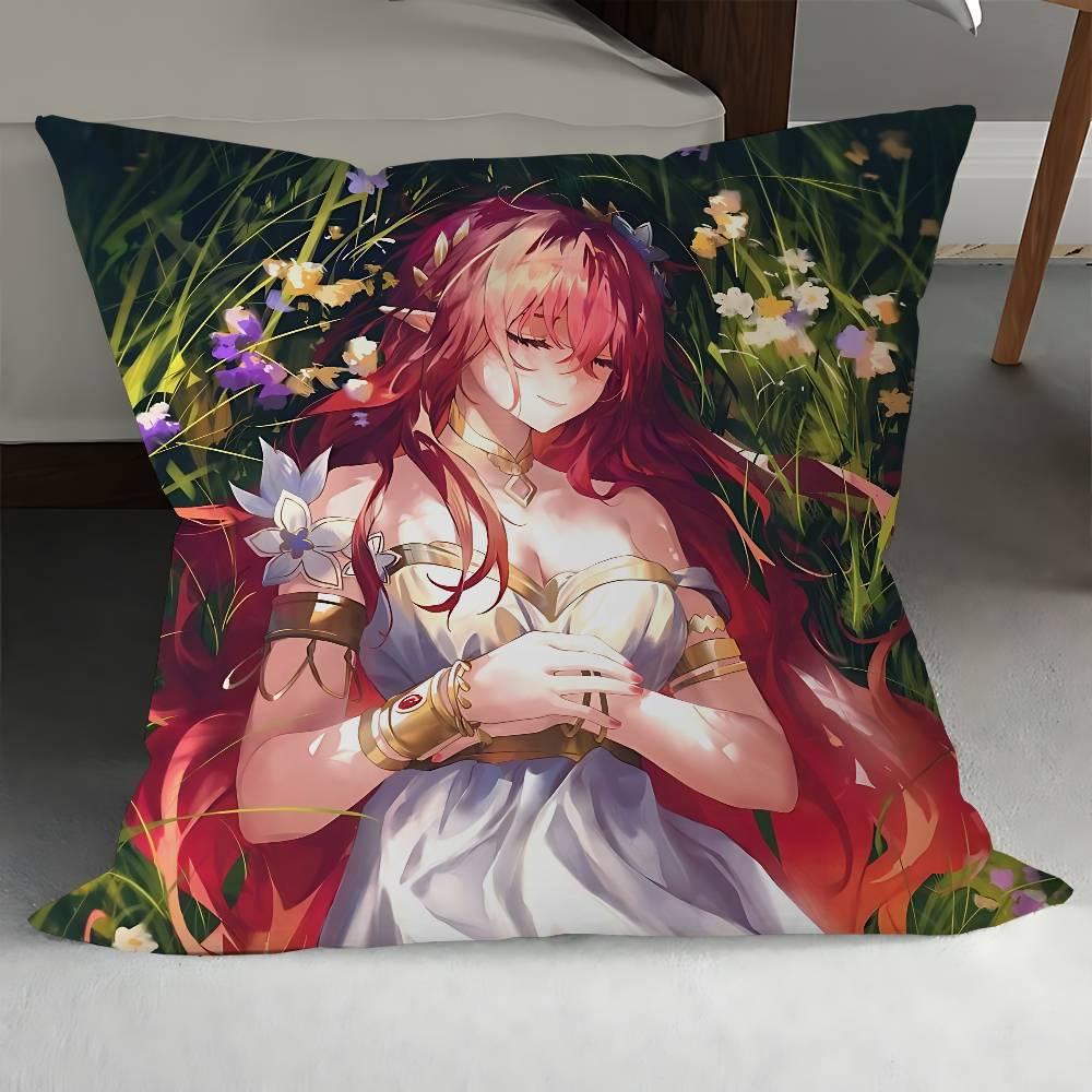 Honkai Impact 3rd Himeko Pillowcase Toon Gift Cushion Cover Bedroom Home Sofa Chair Seat Decor Pillow Case