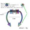 1pcs U Shaped Fake Piercing Nose Ring Alloy Nose Piercing Hoop Septum Rings for Women Body Jewelry Gifts Fashion Magnetic