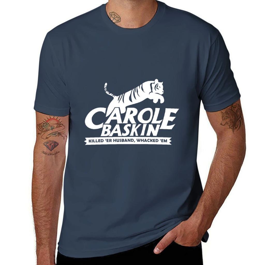 Carole Baskin (White) Tshirt Utility Work Short Sleeve Top Tshirt