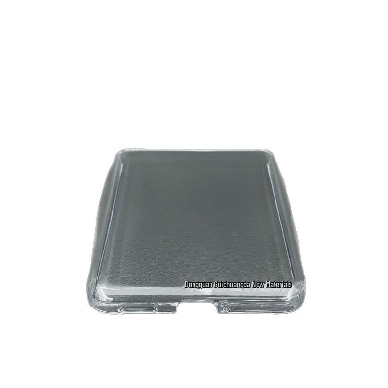Compatible Oppo Find N3/N2 Flip Transparent PC Hard Case - Protective Foldable Phone Case.