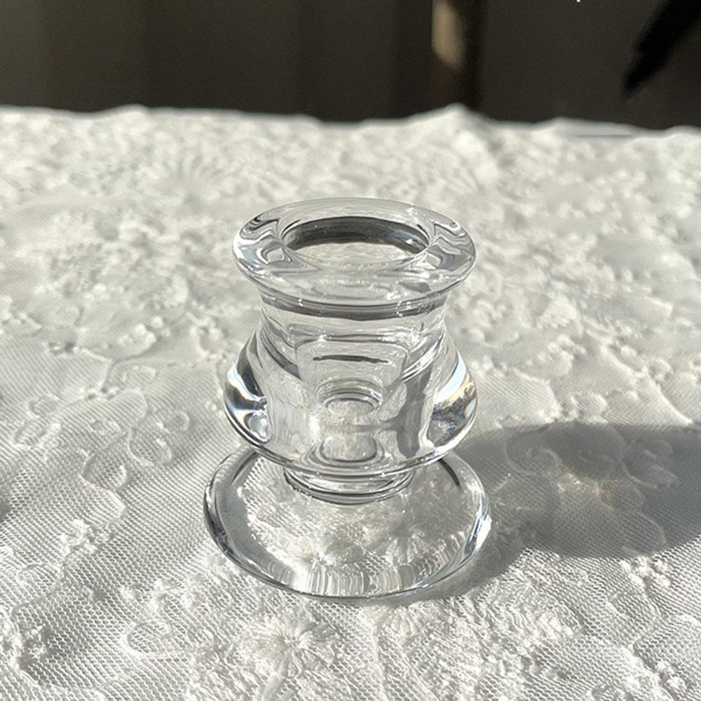 Glass Crystal Ball Base Photography Props Transparent Glass Sphere Holder Craft Crystal Ball Display Stand for Home Decoration