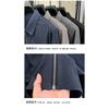 Solid Color Zipper Pocket Long-sleeved Lapel Jacket Knitted Cardigan Jacket Top