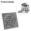 Stainless Steel Floor Drain for Outdoor Use Effective Filtration Design