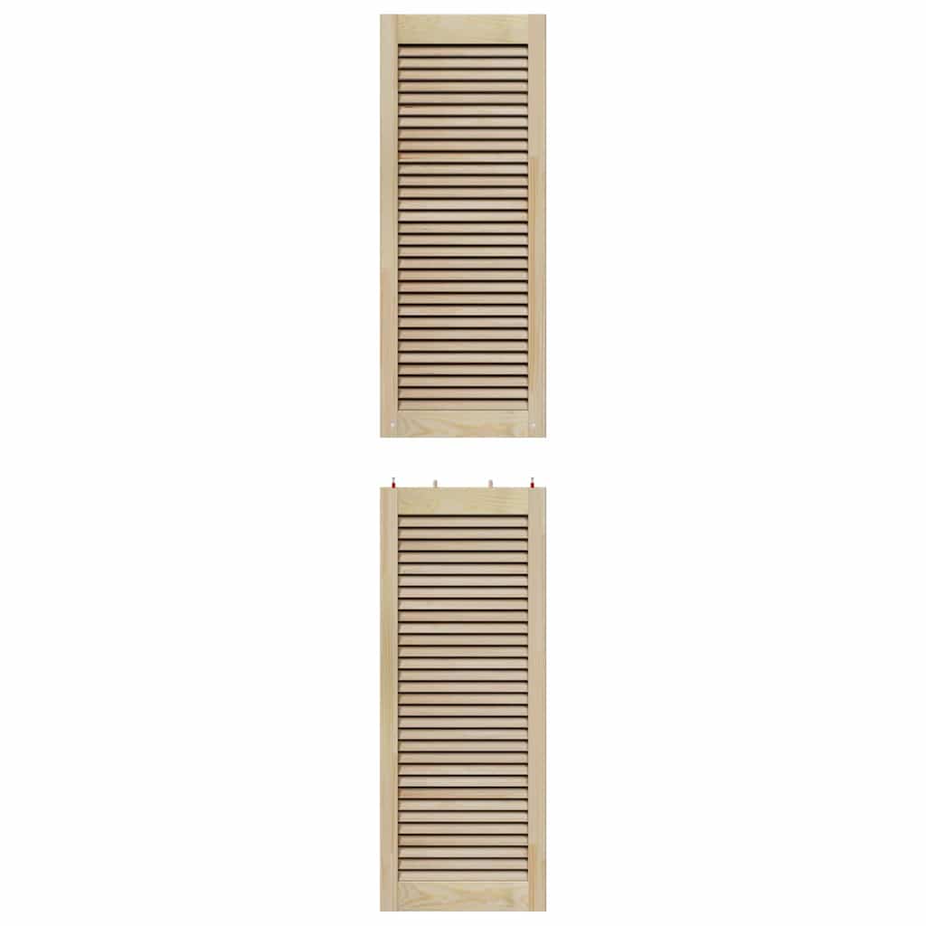 Natural Wardrobe Door 201 X 2.1 X 39.5 Cm Solid Pine Wood