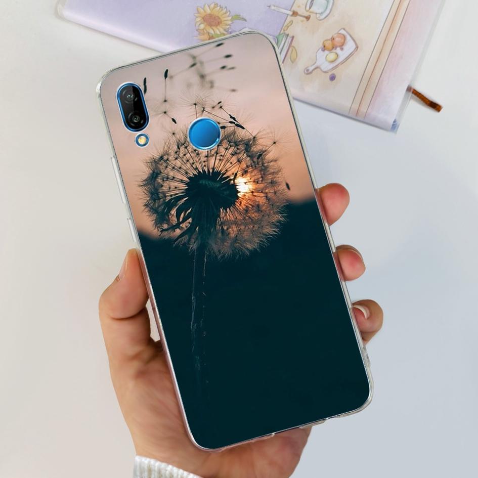 Case For Huawei P20 Lite Cover Cute Astronaut Cartoon Slim Clear Soft Silicone Back Phone Cover For Huawei P20Lite ANE-LX2 Funda