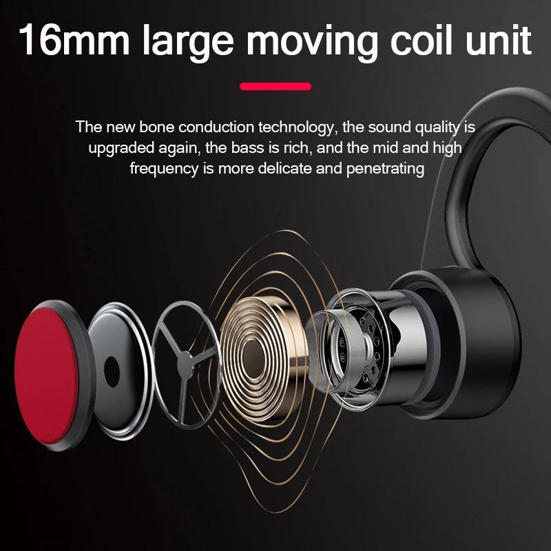 Lenovo X3 Pro Drahtlose Bluetooth 5,3 Kopfhörer Knochenleitung Ohrbügel Musik Hifi Sport Wasserdichte Kopfhörer Mit Mikrofon
