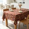 Cucina Sala da Pranzo Festa Riunione di Famiglia Rettangolare Cotone Lino Tocco Morbido Lavabile Riutilizzabile Decorazione per la Casa Tovaglia